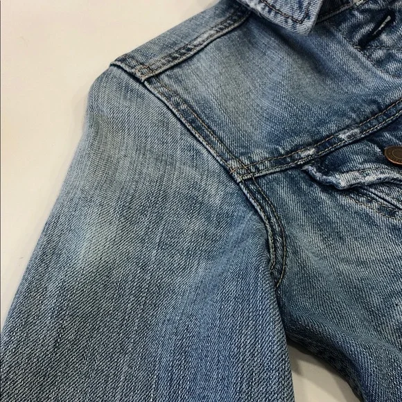 🦅American Eagle Women’s Jean Jacket – Size XS - Picture 12 of 13